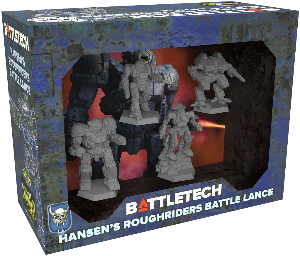 Battletech Hansen's Roughriders Battle Lance image 0